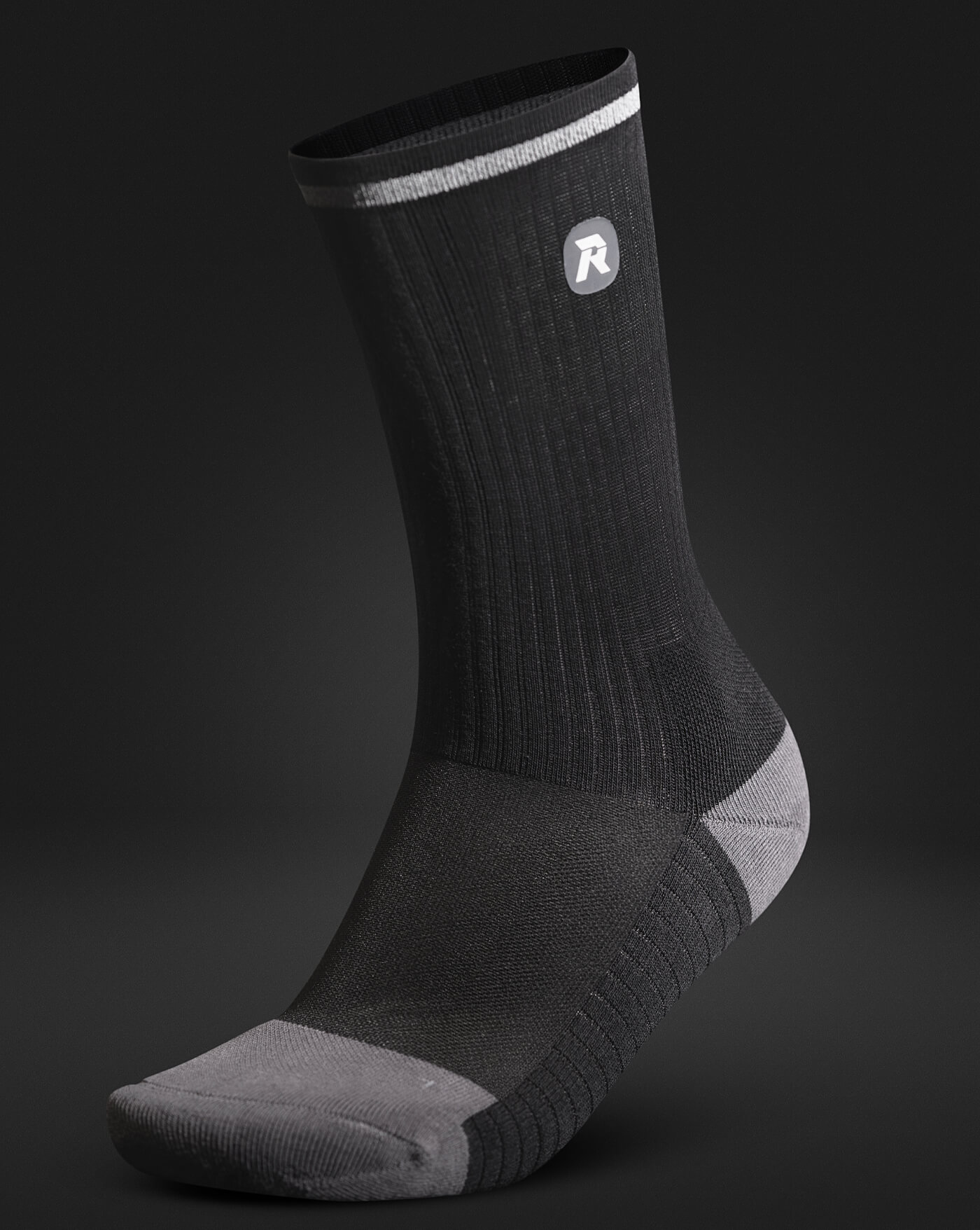 反光單車襪｜氧化鋅