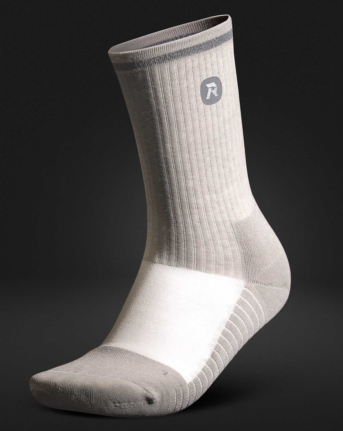 反光單車襪｜氧化鋅