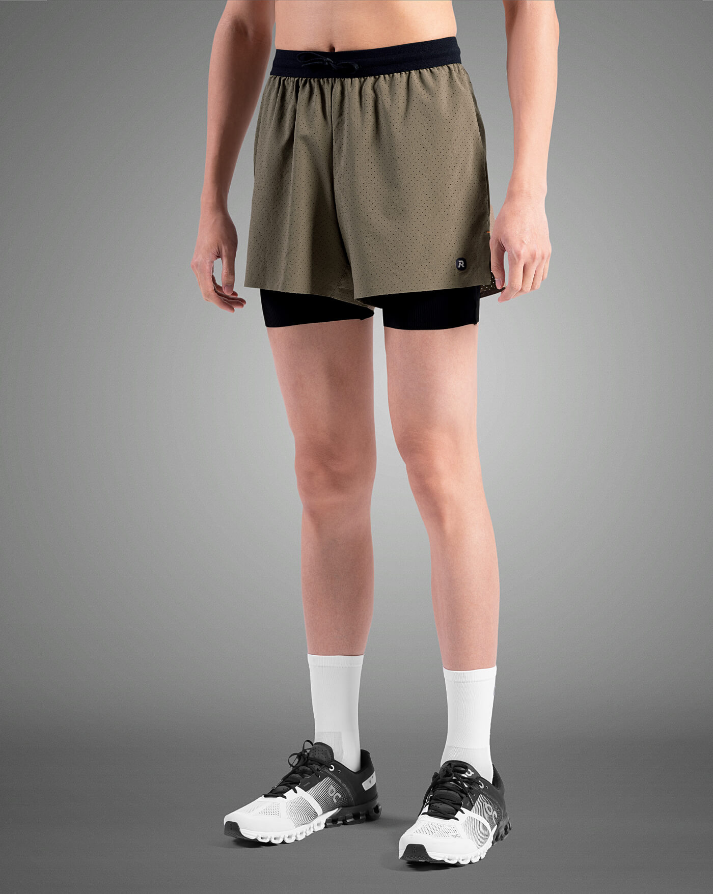 無內襯-馬拉松腰包短褲 | 4.5 inch