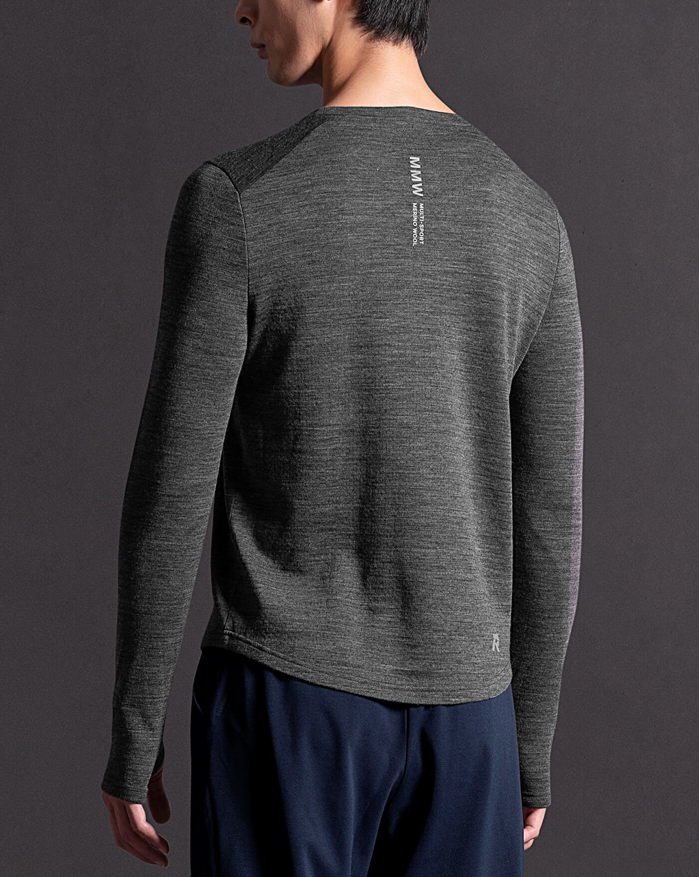 210美麗諾羊毛混紡運動衫 hover