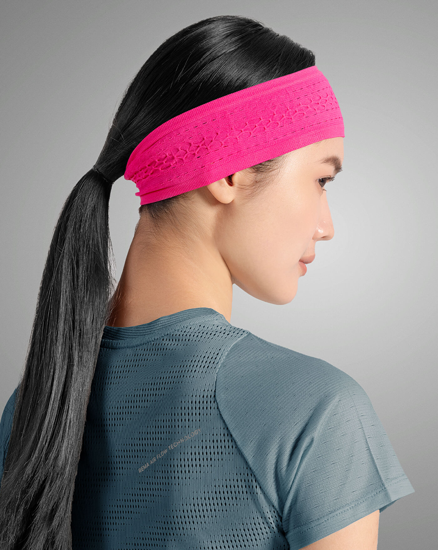 無縫針織頭帶 hover
