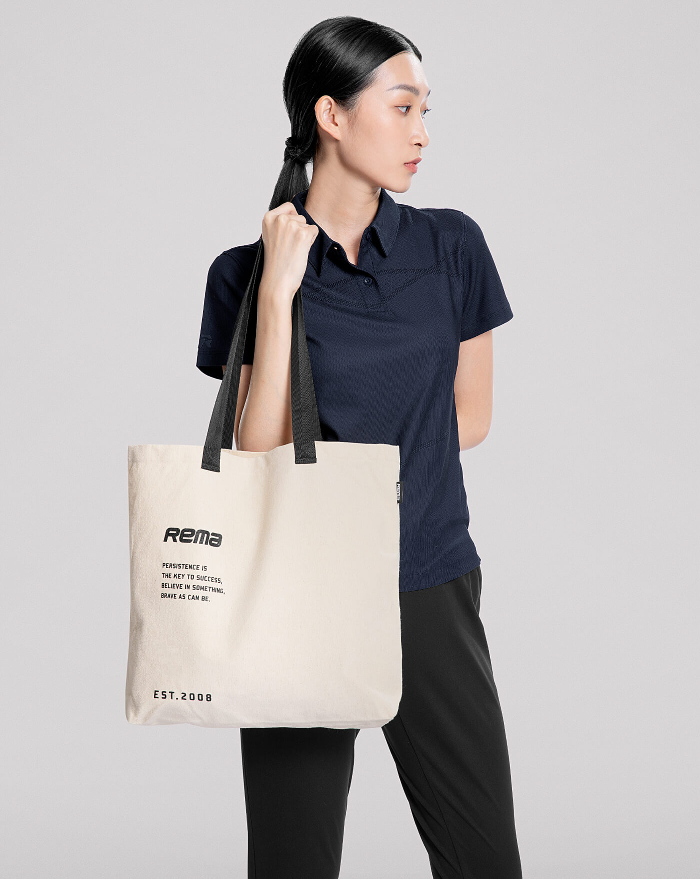 環保字母托特包